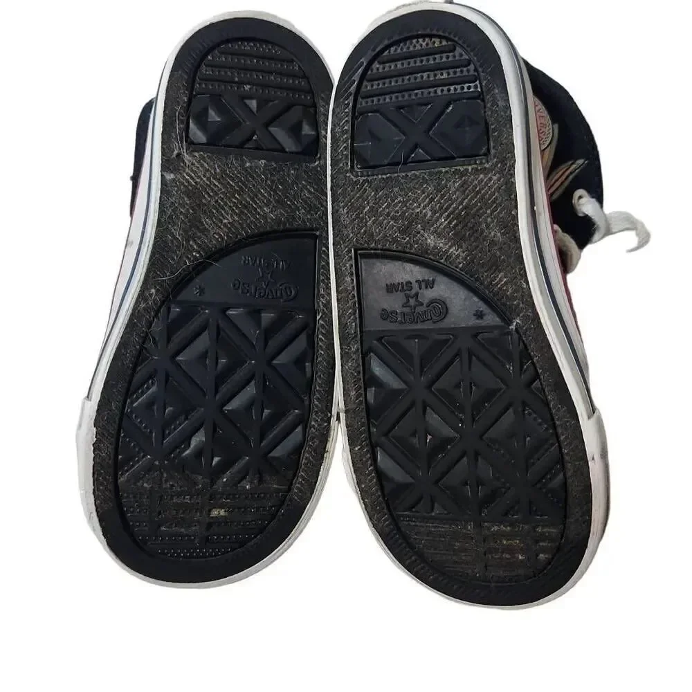 Converse Chuck Taylor All Star Toddler Size 8 Black Bugs Bunny Hi-Top Sneakers